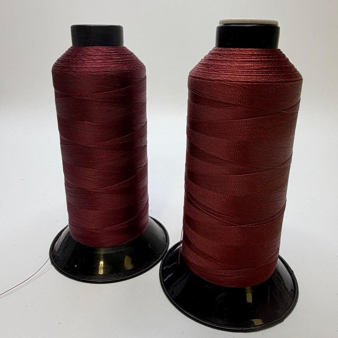 Nylon Embroidery Thread - Burgundy - 2 Pack - True Deadstock supplies Fabric by private - Sustainable Textile | FABCYCLE