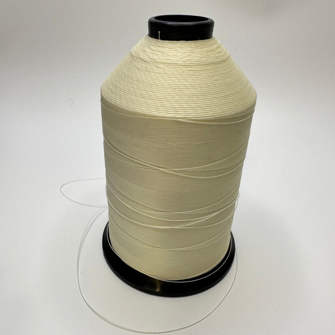 Nylon Upholstery Thread - Cream - True Deadstock supplies Fabric by private - Sustainable Textile | FABCYCLE