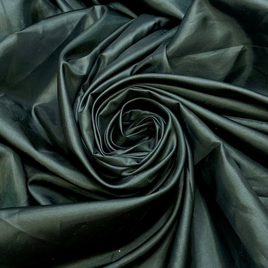 Obscure Ice Cream Flavours - Polyester Blend Woven - Dark Green - 1.35M Bundle - True Deadstock fabric Fabric by private - Sustainable Textile | FABCYCLE