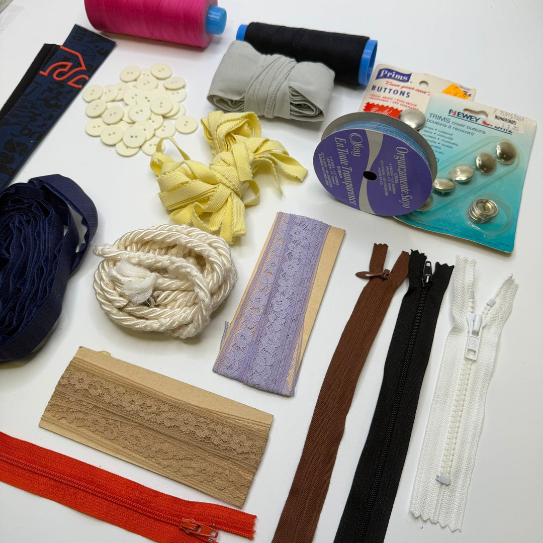 Off to Market - Supplies Grab Bag - Multi - Pack - True Deadstock supplies Fabric by private - Sustainable Textile | FABCYCLE