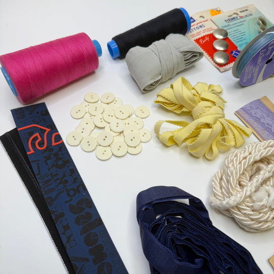 Off to Market - Supplies Grab Bag - Multi - Pack - True Deadstock supplies Fabric by private - Sustainable Textile | FABCYCLE