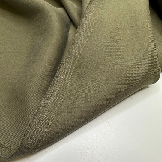 Olive You - Tencel Woven - Olive Green - Bundles - True Deadstock fabric Fabric by private - Sustainable Textile | FABCYCLE
