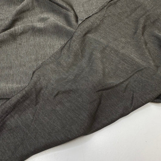 Oliver Grey - Satin Finish Rib Knit Cotton/Poly Knit - Dark Olive Green - 1.9M Bundle - True Deadstock fabric Fabric by private - Sustainable Textile | FABCYCLE