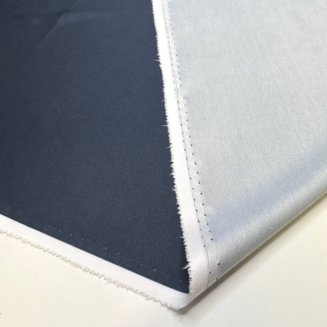 Olympic Sized Swimming Pool - Chitosante Poly Knit - Light Navy - Bundles - True Deadstock fabric Fabric by private - Sustainable Textile | FABCYCLE