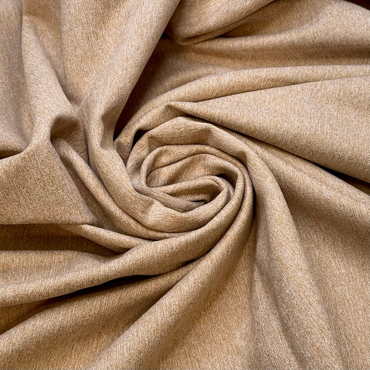 On My Way To Werk - Synthetic Blend Woven - Light Beige - Bundles - True Deadstock fabric Fabric by private - Sustainable Textile | FABCYCLE