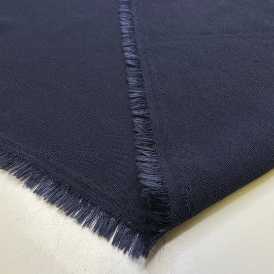 One Way Or Another - Double Cloth Weave Poly Woven - Navy - 3.3M Bundle - True Deadstock fabric Fabric by private - Sustainable Textile | FABCYCLE