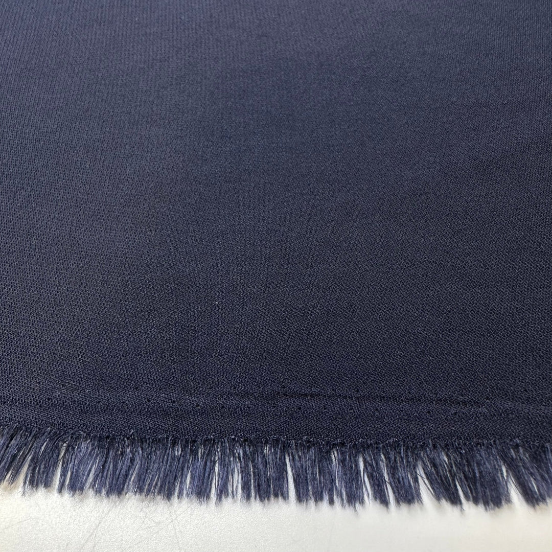 One Way Or Another - Double Cloth Weave Poly Woven - Navy - 3.3M Bundle - True Deadstock fabric Fabric by private - Sustainable Textile | FABCYCLE
