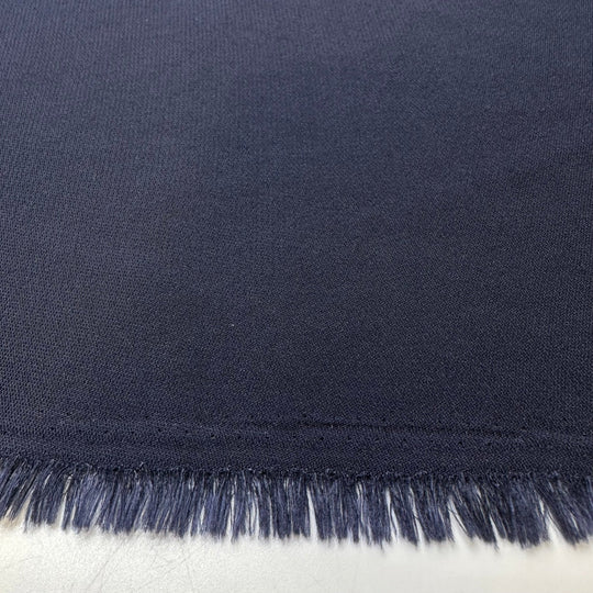 One Way Or Another - Double Cloth Weave Poly Woven - Navy - 3.3M Bundle - True Deadstock fabric Fabric by private - Sustainable Textile | FABCYCLE