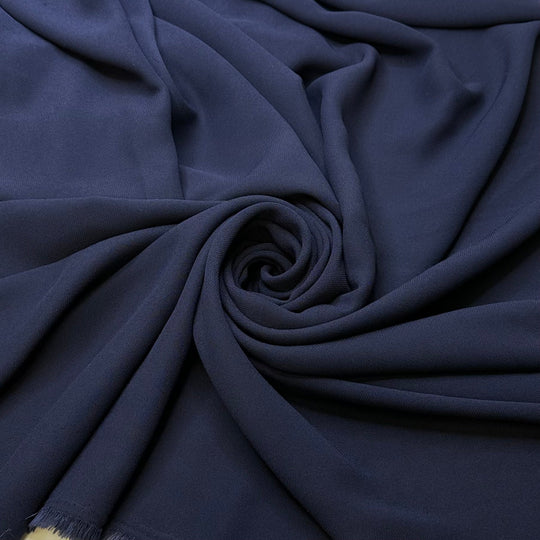 One Way Or Another - Double Cloth Weave Poly Woven - Navy - 3.3M Bundle - True Deadstock fabric Fabric by private - Sustainable Textile | FABCYCLE