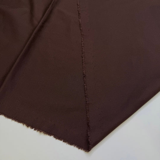 Only Good News - Ponte Polyester Blend Knit - Brown - 0.75M Bundle - True Deadstock fabric Fabric by private - Sustainable Textile | FABCYCLE