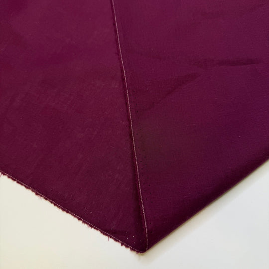 Oops, I Ate All The Cranberries - Cotton Blend Woven - Magenta - 3M Bundle - True Deadstock fabric Fabric by private - Sustainable Textile | FABCYCLE