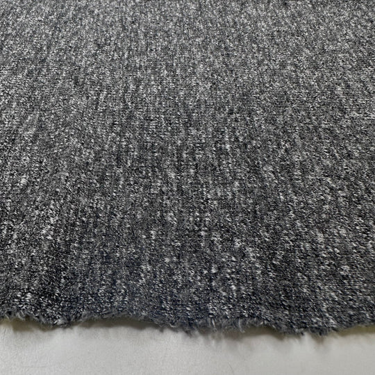 Oracle Pendulums - Rib Knit Cotton Blend Knit - Dark Grey - Bundles - True Deadstock fabric Fabric by private - Sustainable Textile | FABCYCLE