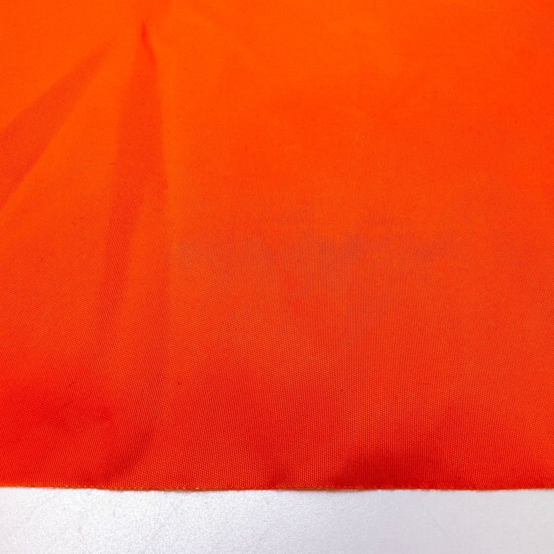 Orange Haze Sunset - Poly/Nylon Woven - Orange - 3M Bundle - True Deadstock fabric Fabric by private - Sustainable Textile | FABCYCLE