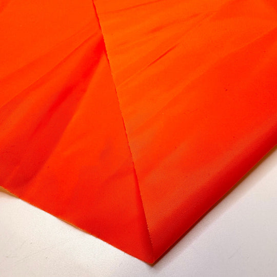 Orange Haze Sunset - Poly/Nylon Woven - Orange - 3M Bundle - True Deadstock fabric Fabric by private - Sustainable Textile | FABCYCLE