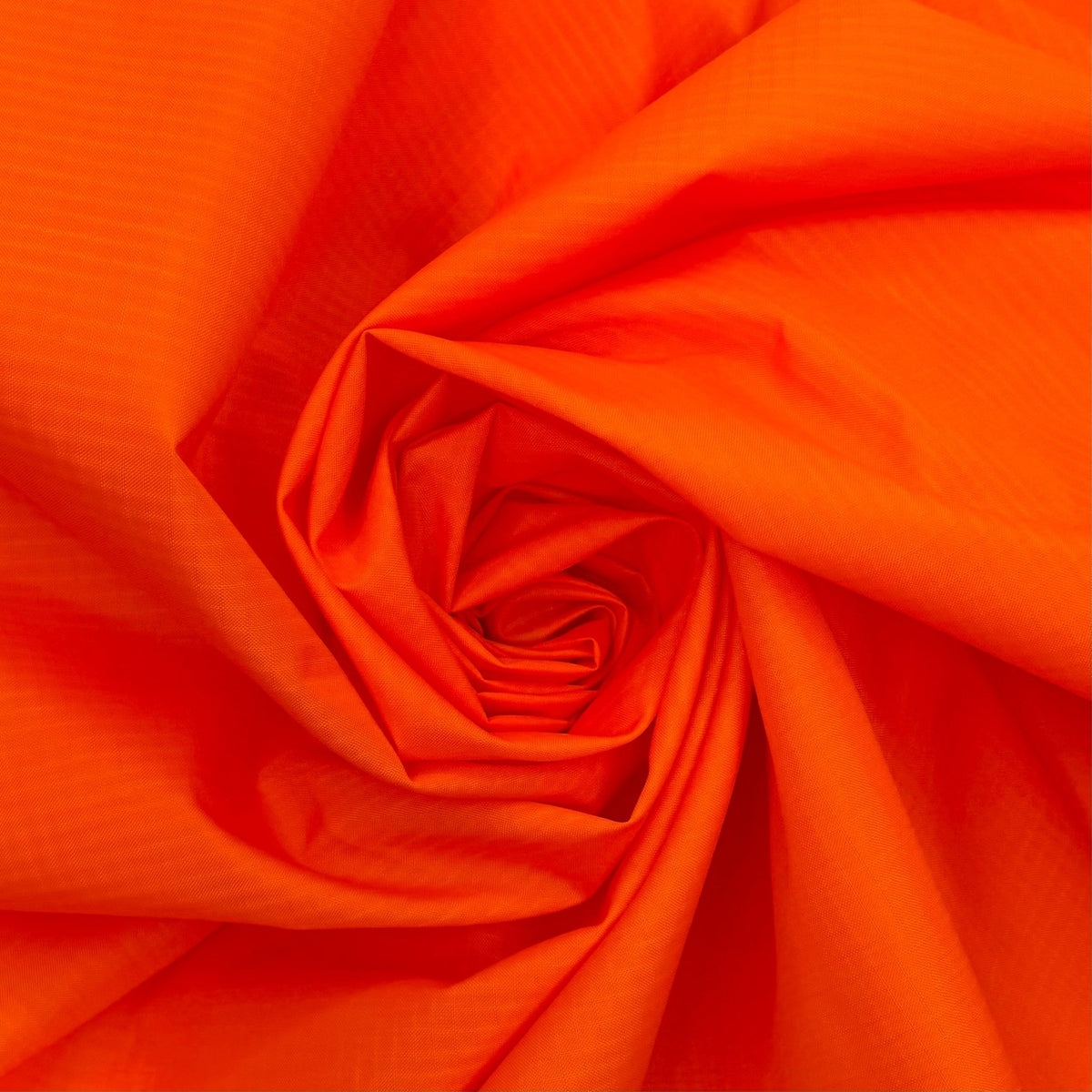 Orange You Glad I Didn't Say Banana - Waterproof Rip Stop Nylon/PU Woven - Orange - 2M Bundle - True Deadstock fabric Fabric by private - Sustainable Textile | FABCYCLE