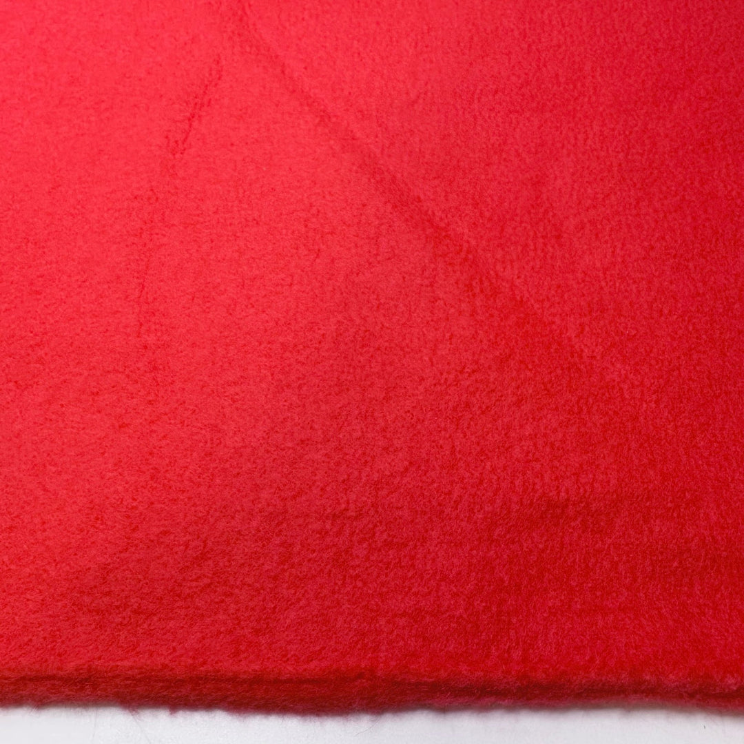 Outdoor First Aid Training - Fleece Polyester Blend Knit - Dark Pink - 3M Bundle - True Deadstock fabric Fabric by private - Sustainable Textile | FABCYCLE