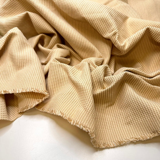Outdoor Wedding - Natural Blend Woven - Light Beige - Bundles - True Deadstock fabric Fabric by private - Sustainable Textile | FABCYCLE