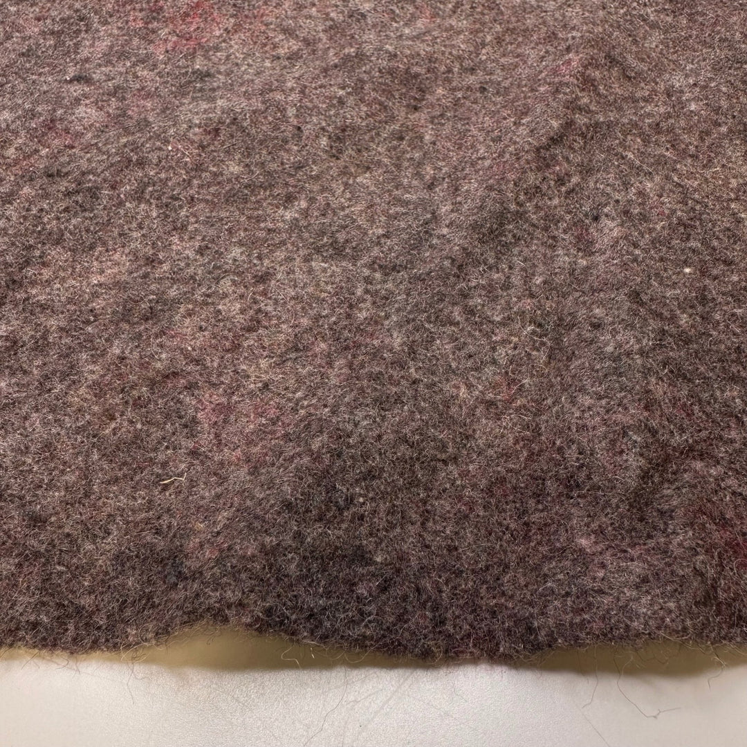 Outside Work - Felt Poly Woven - Pinkish Grey - 1M Bundle - True Deadstock fabric Fabric by private - Sustainable Textile | FABCYCLE