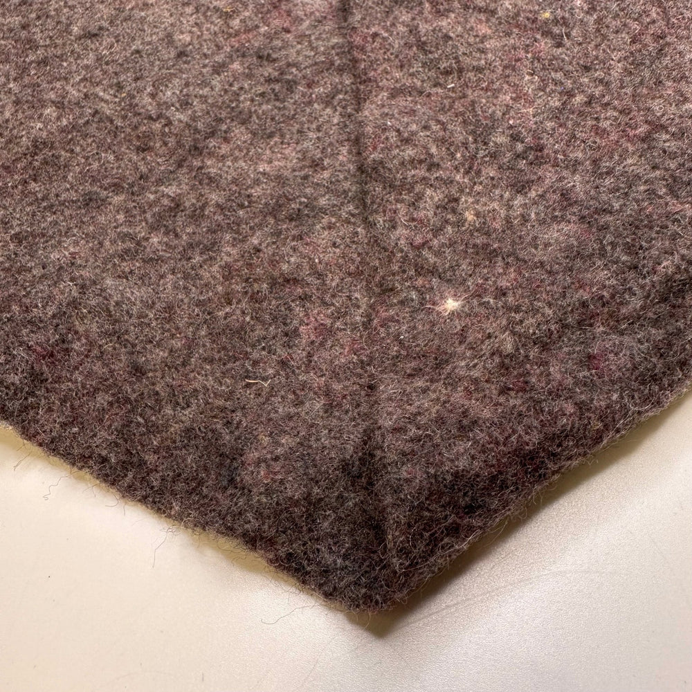 Outside Work - Felt Poly Woven - Pinkish Grey - 1M Bundle - True Deadstock fabric Fabric by private - Sustainable Textile | FABCYCLE