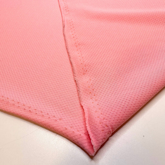 Outta The Ball Park - Sport Mesh Poly Knit - Pink - Bundles - True Deadstock fabric Fabric by private - Sustainable Textile | FABCYCLE