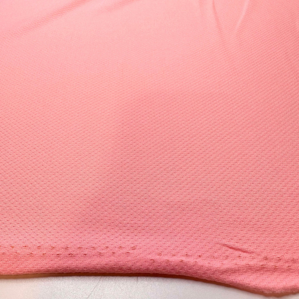 Outta The Ball Park - Sport Mesh Poly Knit - Pink - Bundles - True Deadstock fabric Fabric by private - Sustainable Textile | FABCYCLE