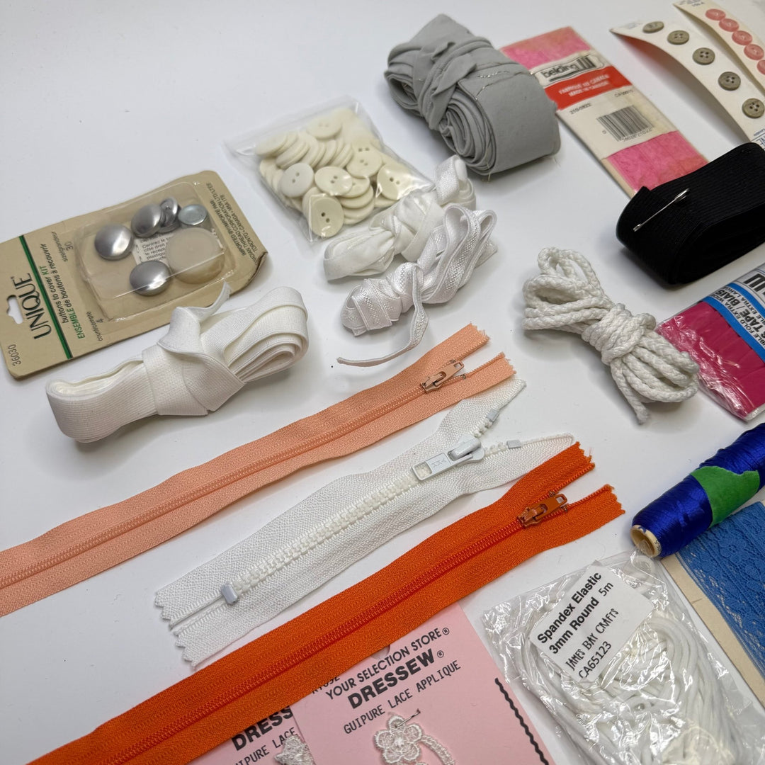 Over the Rainbow - Supplies Grab Bag - Multi - Pack - True Deadstock supplies Fabric by private - Sustainable Textile | FABCYCLE