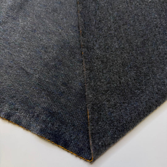 Oyster Stew - Fleece Acrylic Knit - Dark Grey - Bundles - True Deadstock fabric Fabric by private - Sustainable Textile | FABCYCLE