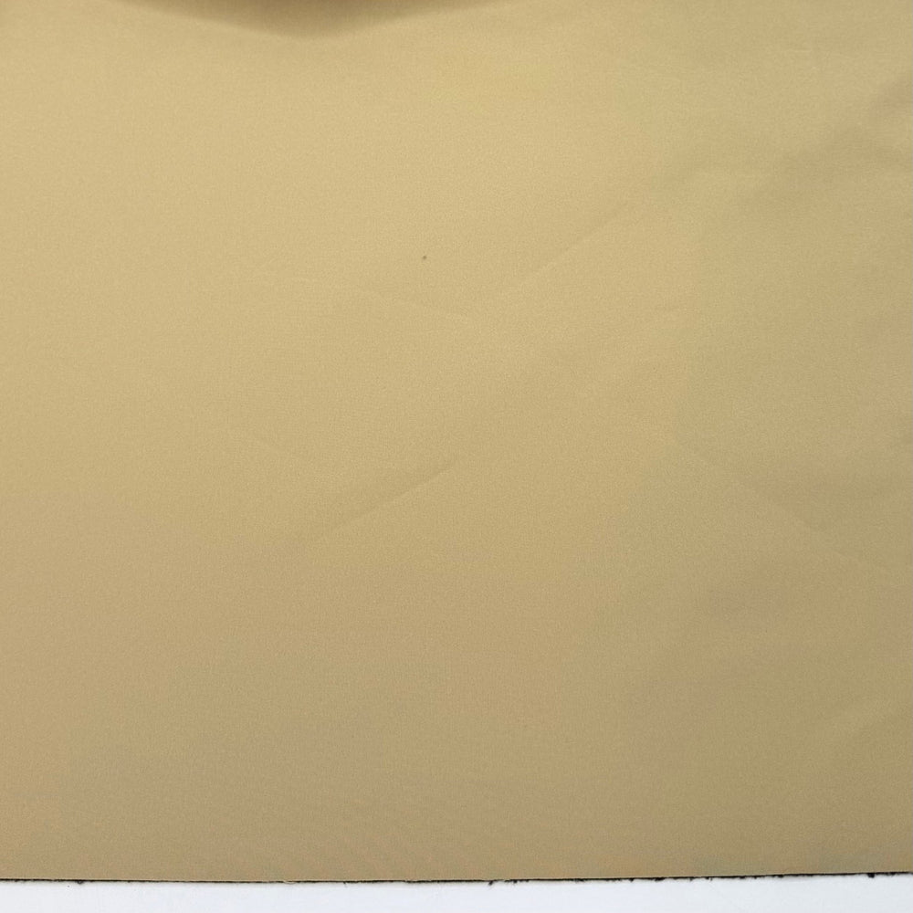 Pack The Car - Water Resistant Soft Shell Polyester Blend Knit - Light Beige/Black - 1.2M Bundle - True Deadstock fabric Fabric by private - Sustainable Textile | FABCYCLE
