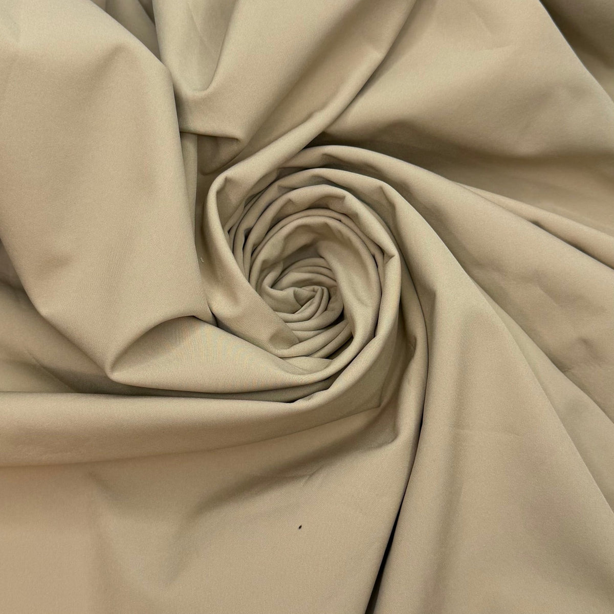 Pack The Car - Water Resistant Soft Shell Polyester Blend Knit - Light Beige/Black - 1.2M Bundle - True Deadstock fabric Fabric by private - Sustainable Textile | FABCYCLE
