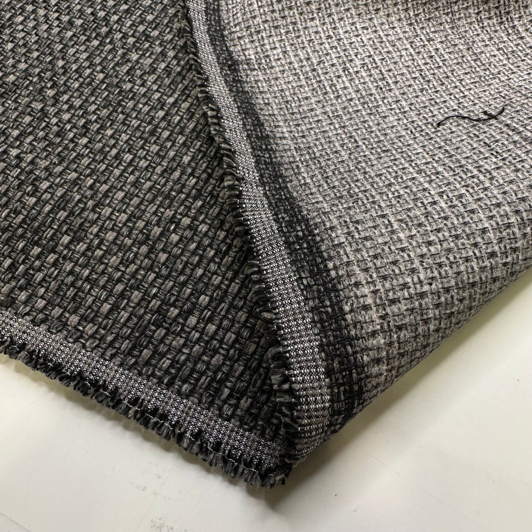 Packing A Uhaul Perfectly - Polyester Blend Woven - Dark Grey - Bundles - True Deadstock fabric Fabric by private - Sustainable Textile | FABCYCLE