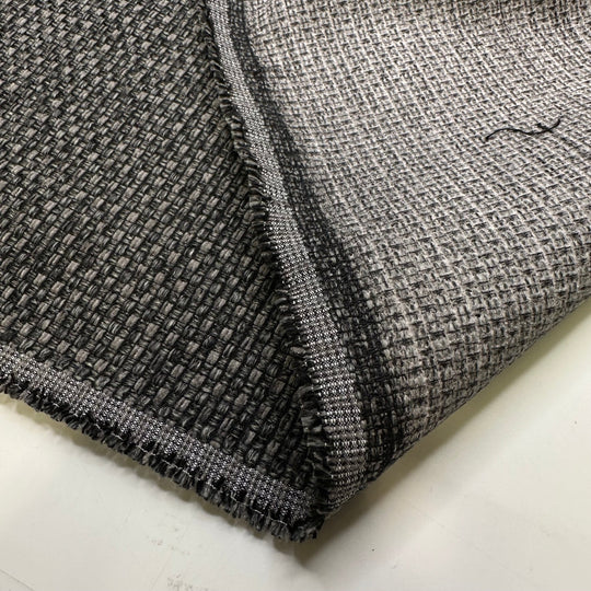 Packing A Uhaul Perfectly - Polyester Blend Woven - Dark Grey - Bundles - True Deadstock fabric Fabric by private - Sustainable Textile | FABCYCLE