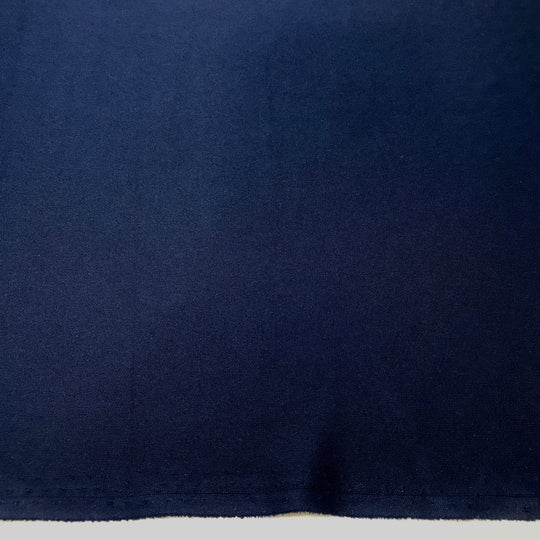 Palm Pilots - Polyester Blend Knit - Navy - 2.2M Bundle - True Deadstock fabric Fabric by private - Sustainable Textile | FABCYCLE
