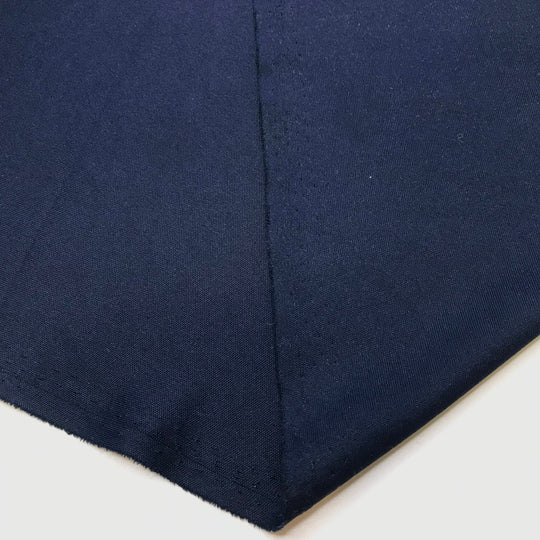 Palm Pilots - Polyester Blend Knit - Navy - 2.2M Bundle - True Deadstock fabric Fabric by private - Sustainable Textile | FABCYCLE