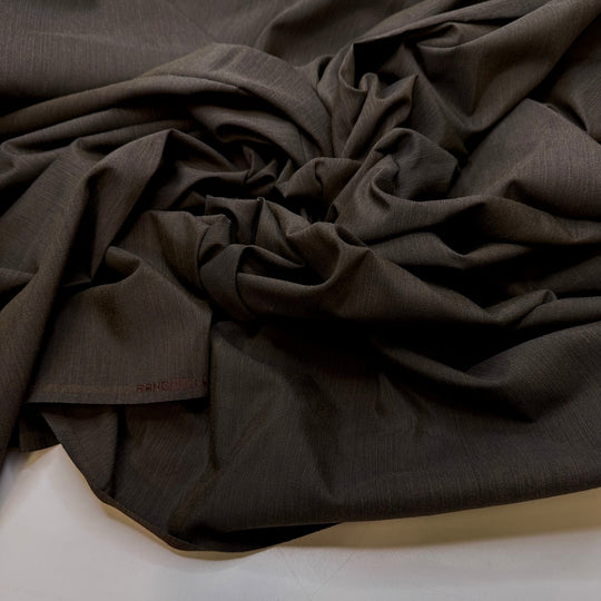 Park Ranger - Polyester Blend Woven - Brown - 3.1M Bundle - True Deadstock fabric Fabric by private - Sustainable Textile | FABCYCLE
