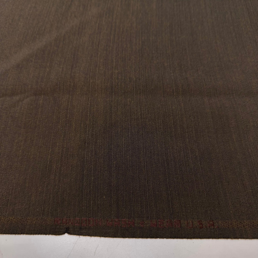 Park Ranger - Polyester Blend Woven - Brown - 3.1M Bundle - True Deadstock fabric Fabric by private - Sustainable Textile | FABCYCLE
