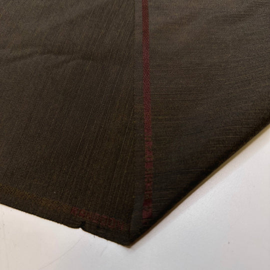 Park Ranger - Polyester Blend Woven - Brown - 3.1M Bundle - True Deadstock fabric Fabric by private - Sustainable Textile | FABCYCLE