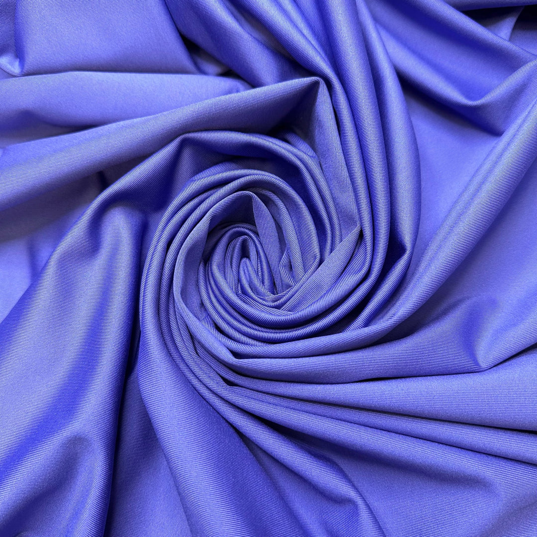 Participation Ribbon - Chitosante Poly/Spandex Knit - Periwinkle - 3.3M Bundle - True Deadstock fabric Fabric by private - Sustainable Textile | FABCYCLE