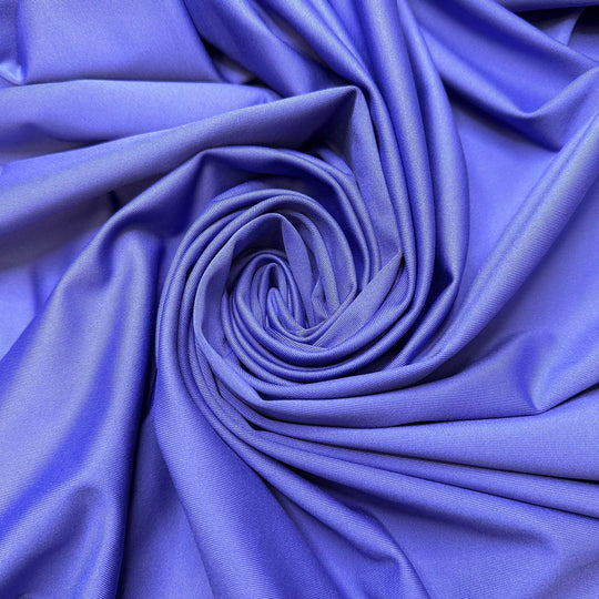 Participation Ribbon - Chitosante Poly/Spandex Knit - Periwinkle - 3.3M Bundle - True Deadstock fabric Fabric by private - Sustainable Textile | FABCYCLE