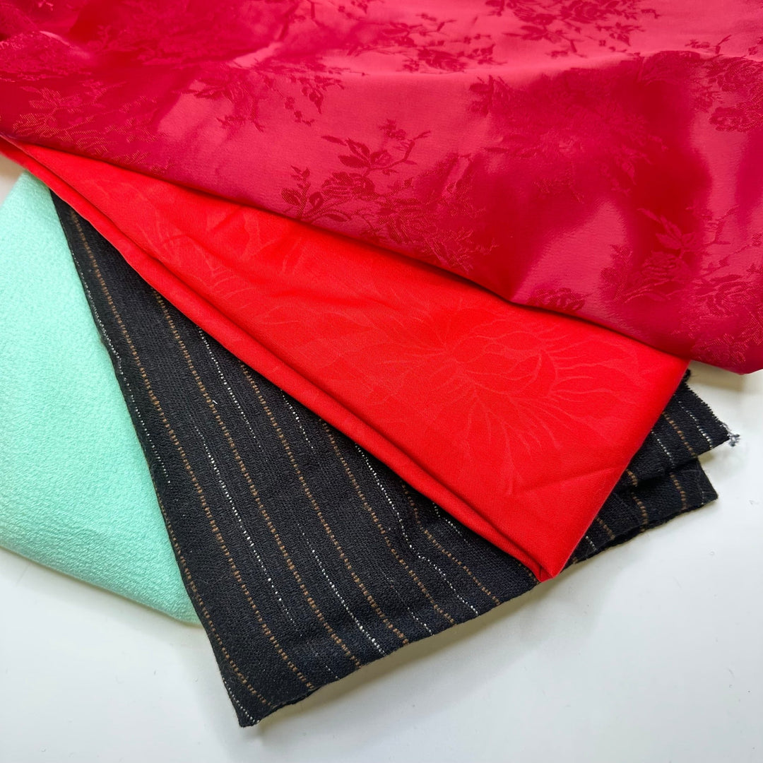 Party at home - Small Bundles - Fun 4 Pack - True Deadstock Fabric Fabric by FABCYCLE shop - Sustainable Textile | FABCYCLE