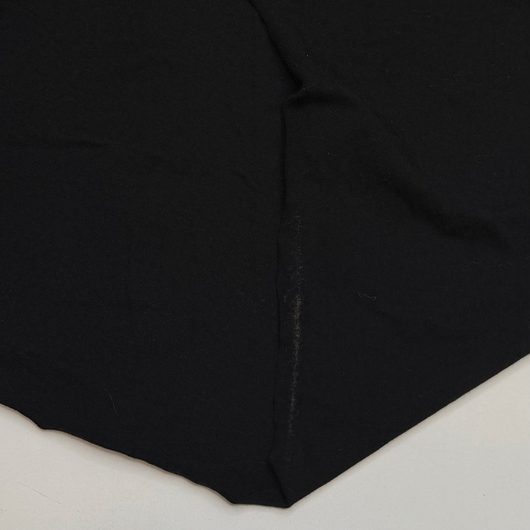 Party At The Food Forest - Jersey Cotton/Rayon Knit - Black - 2.3M Bundle - True Deadstock fabric Fabric by private - Sustainable Textile | FABCYCLE