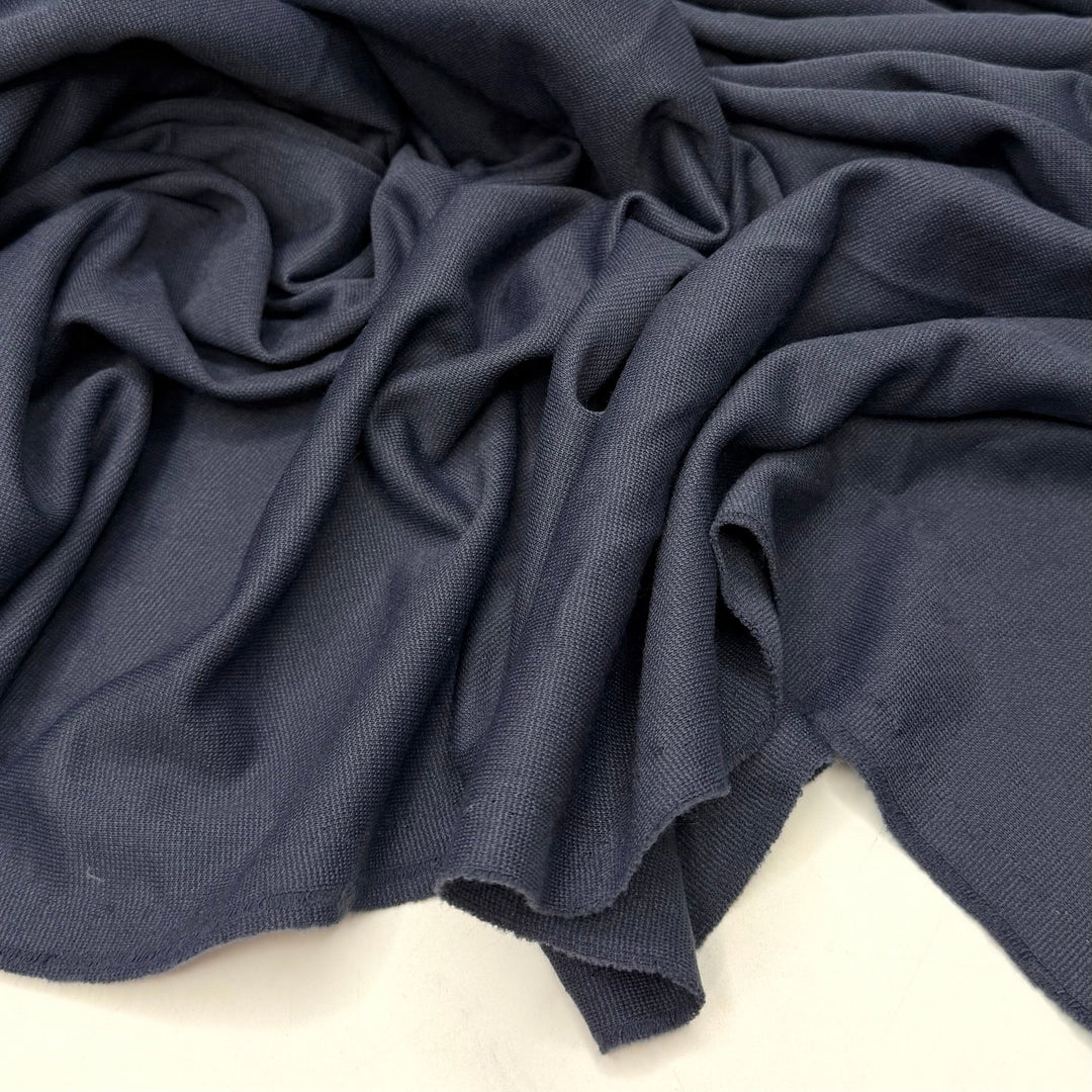 Party At The Lake - Interlock Polyester Blend Knit - Light Navy - 2M Bundle - True Deadstock fabric Fabric by private - Sustainable Textile | FABCYCLE