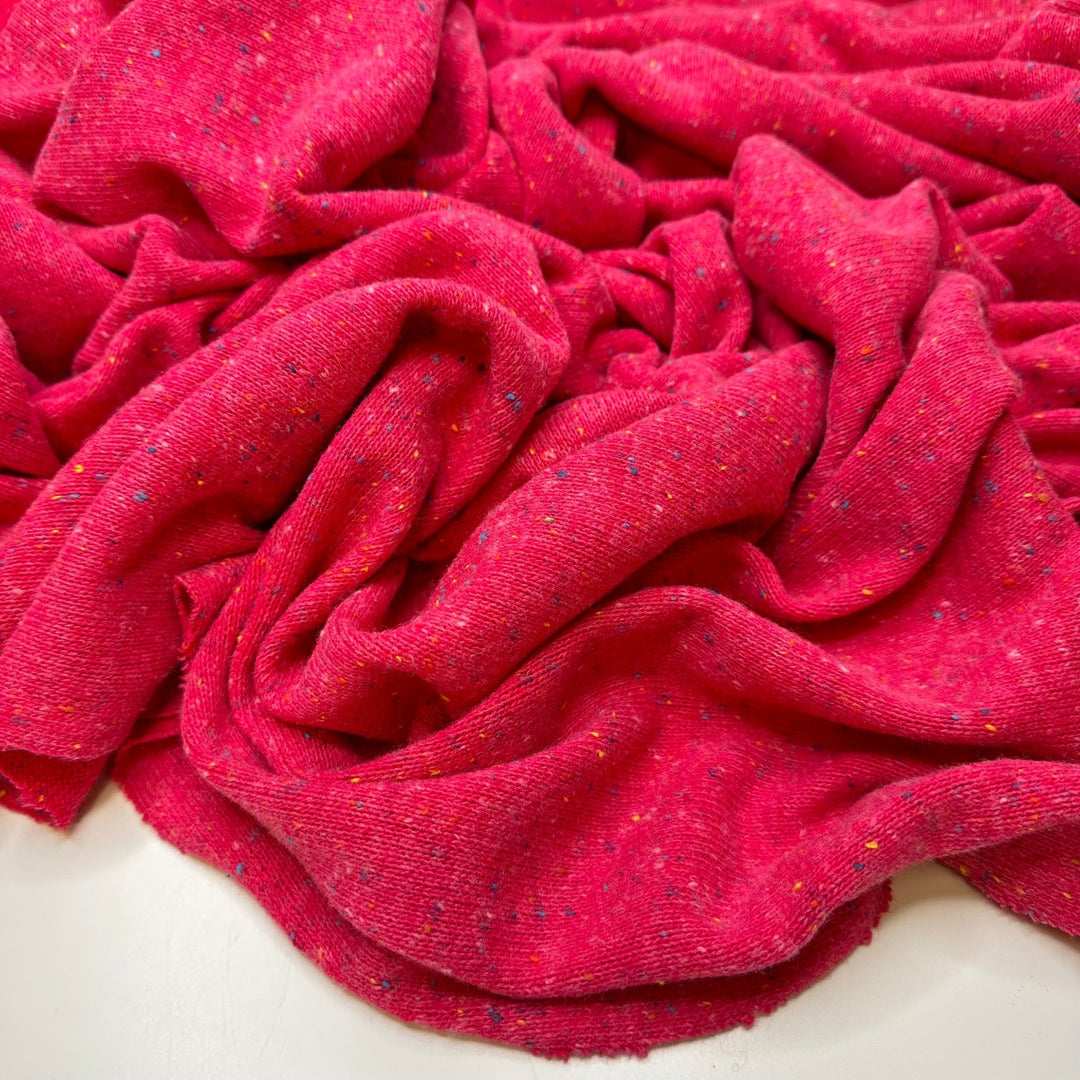 Party In The Woods - Polyester Blend Knit - Pink Multi - Bundles - True Deadstock fabric Fabric by private - Sustainable Textile | FABCYCLE