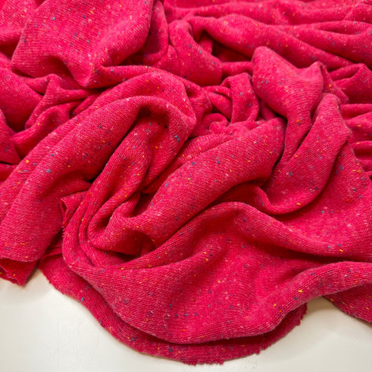 Party In The Woods - Polyester Blend Knit - Pink Multi - Bundles - True Deadstock fabric Fabric by private - Sustainable Textile | FABCYCLE