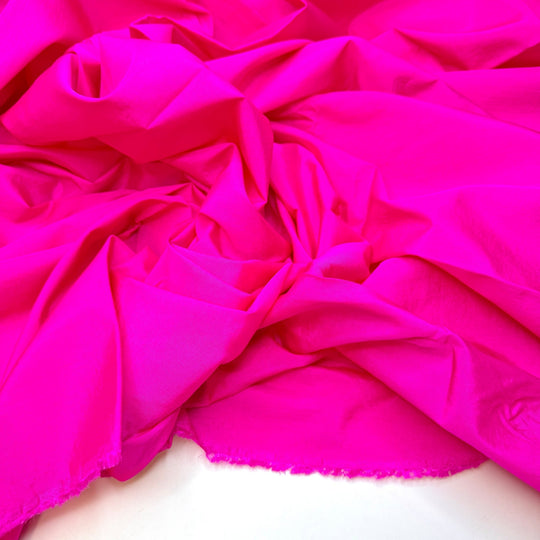 Party On - Nylon Blend Woven - Pink/Fuschia - 2M Bundle - True Deadstock fabric Fabric by private - Sustainable Textile | FABCYCLE