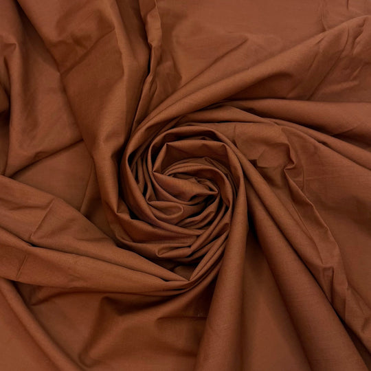 Party On The Patio - Polyester Blend Woven - Brown - 3.6M Bundle - True Deadstock fabric Fabric by private - Sustainable Textile | FABCYCLE