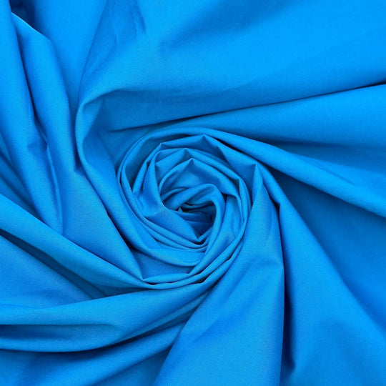 Party Once In A Blue Moon - Polyester Blend Woven - Blue - 1.3M Bundle - True Deadstock fabric Fabric by private - Sustainable Textile | FABCYCLE