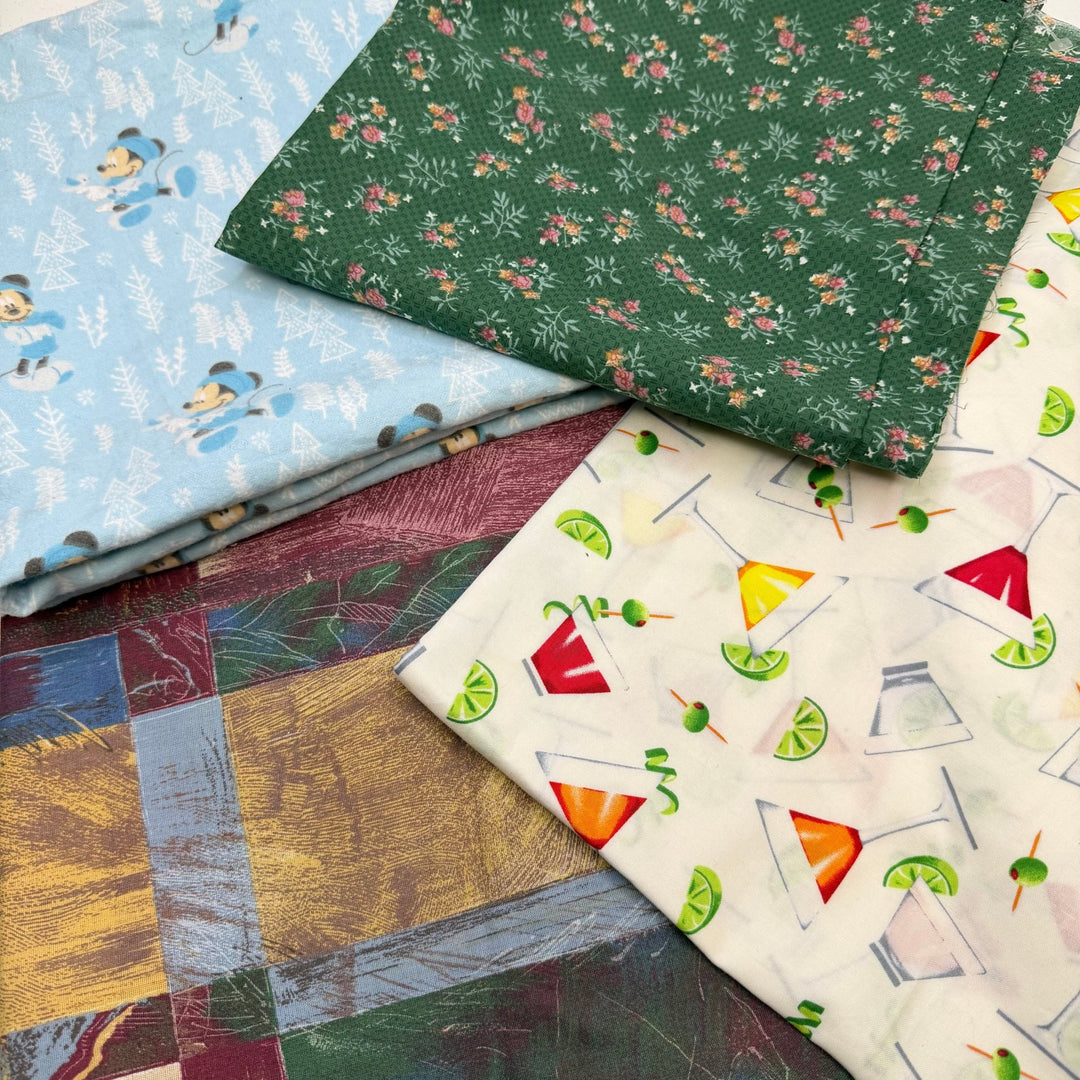 Party Planner - Small Bundles - Fun 4 Pack - True Deadstock Fabric Fabric by FABCYCLE shop - Sustainable Textile | FABCYCLE
