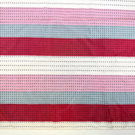 Party Streamers - Poly Woven - White/Pink Stripes - 2M Bundle - True Deadstock fabric Fabric by private - Sustainable Textile | FABCYCLE
