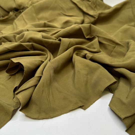 Partying In Nature - Bamboo Blend Woven - Green - 1.75M Bundle - True Deadstock fabric Fabric by private - Sustainable Textile | FABCYCLE