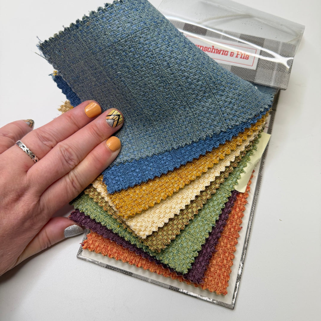 Pass the Basket - Home Décor Sample Books - Small Rectangle - True Deadstock fabric Fabric by private - Sustainable Textile | FABCYCLE